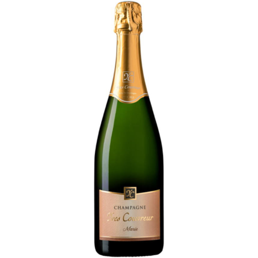 Champagne Yves Couvreur, Cuvée Marie, 100% Chardonnay, Blanc de Blancs, Extra Brut, Premiere Cru