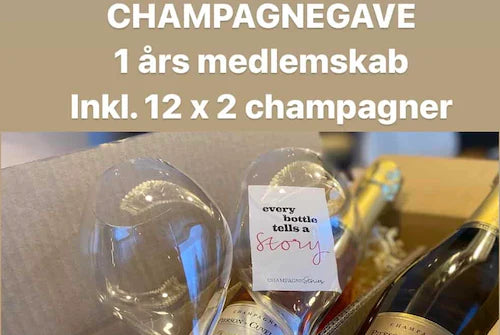 Champagne på abonnement