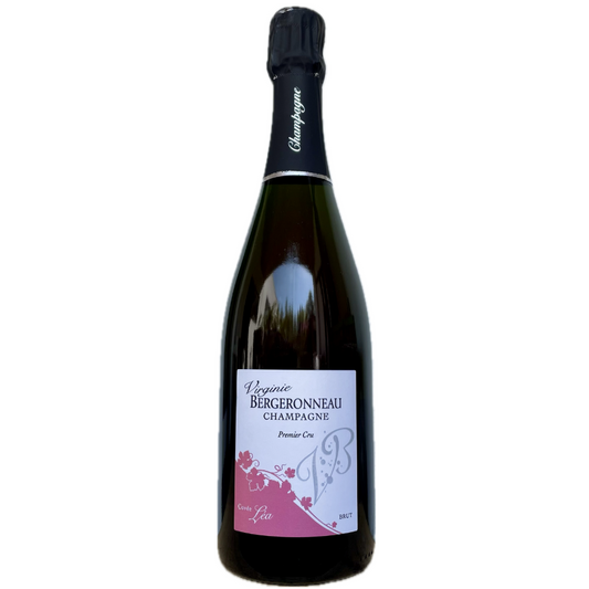 Champagne flaske, Rosé, Virginie Bergeronneau champagne, Premier Cru, Cuvée Léa, brut