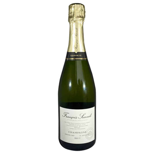 Flaske champagne, Francois Seconde champagne, Grand cru champagne, brut