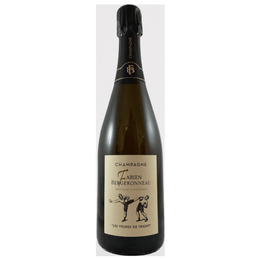 Champagne flaske, Champagne Fabien Bergeronneau, Artisan vigneron, Les Vignes de Triont