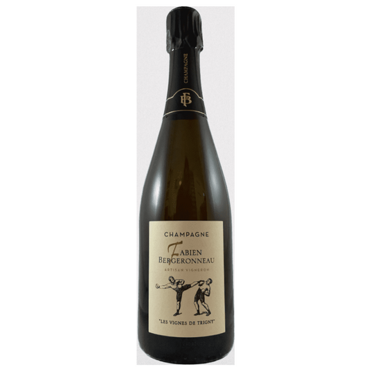 Champagne flaske, Champagne Fabien Bergeronneau, Artisan vigneron, Les Vignes de Triont