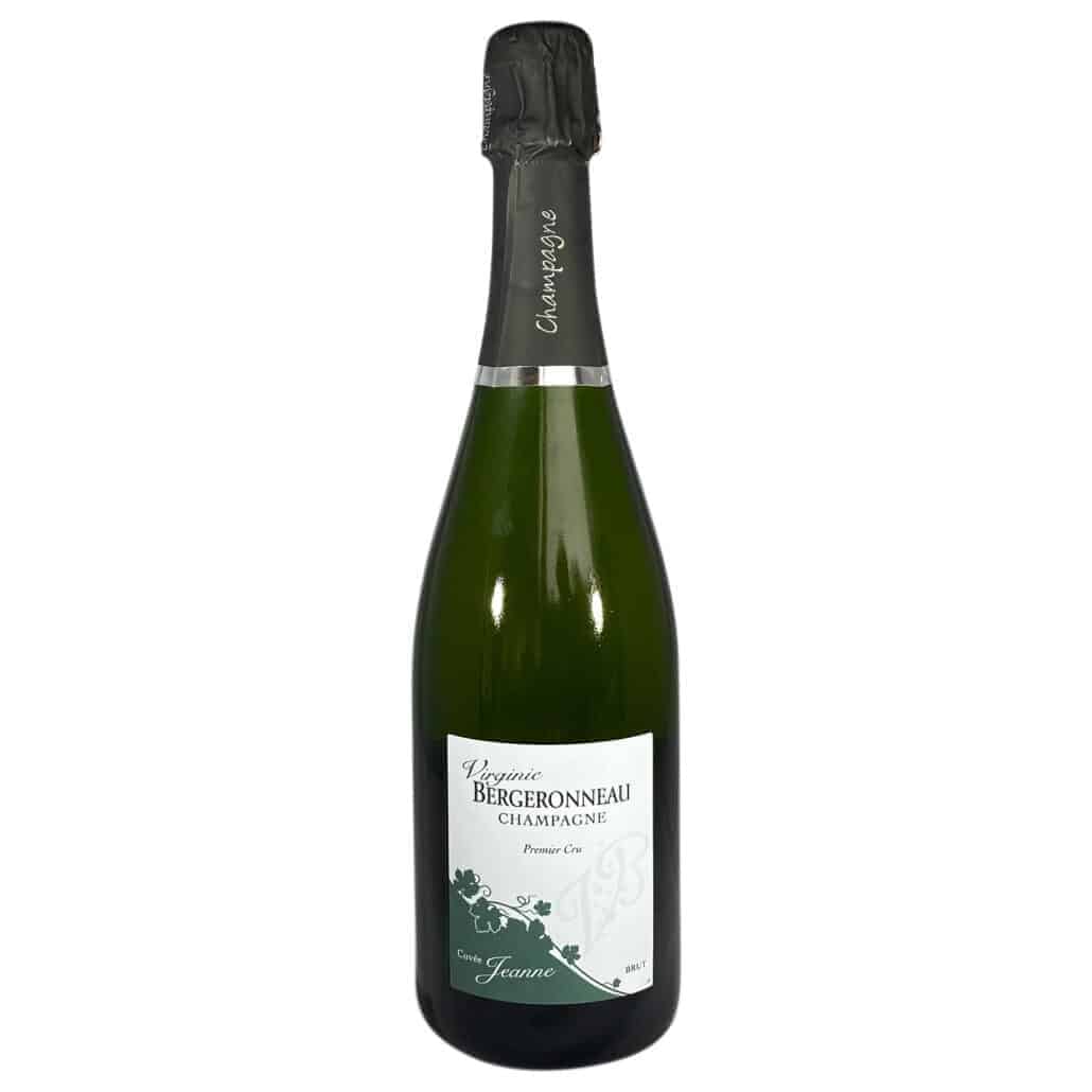 Champagne flaske, champagne Virginie Bergeronneau champagne, Premier Cru, Cuvée Jeanne