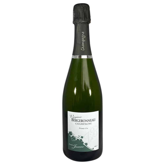 Champagne magnum flaske, Virginie Bergeronneau champagne, Premier Cru, Cuvée Jeanne, brut